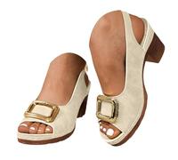 Mule Confortable Femme Chaussures Confort Sandales à Talon Haut Compensé Chaussons Orthopédiques d Été Chaussure Chic et Élégante Petit Prix pour Mariage Alliez Style et Bien Être au Quotidien