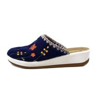 Mule Femme - INBLU - Bleu - Textile - Talon compensé 37