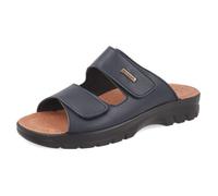 Mule Homme - FLY FLOT - Simili Cuir - Bleu - Double réglage à scratch 43