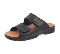 Mule Homme - FLY FLOT - Simili Cuir - Noir - Double réglage à scratch 45