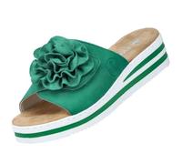 Rieker Mules V0252 pour femme, vert, 37 EU