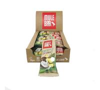 Mulebar Boite De 15 Barres Energétiques - Ananas coco - Texture Moelleuse - Facile À Digérer - ingrédients 100% Naturels, Bio et Vegan - Fabriqué En France - 40gr