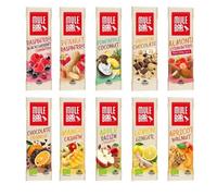 MULEBAR - Boite De 15 Barres Energétiques - Chocolat Orange - moelleuses - Facile À Digérer - ingrédients 100% Naturels, Bio et Vegan - Fabriqué En France - 40gr (Chocolat Orange)