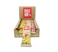 MULEBAR - Boite De 15 Barres Energétiques - Mangue Noix De Cajou - Antioxydant - Anti-Stress - Anti-Fatigue - Texture Moelleuse - Facile À Digérer - 100% Naturel, Vegan - Fabriqué En France - 40gr