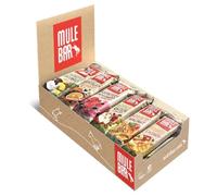 MULEBAR - Boite De 30 Barres Energétiques Mixées - Texture Moelleuse - Bio Vegan 40g - Snack Énergie Naturelle - Idéal Sport (Running, Vélo, Fitness)