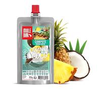 Mulebar - compote énergétique - Ananas - Coco - 65g - vegan - sans gluten - Fabriquée en France