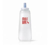 MULEBAR - Flasque Souple Réutilisable - Gourde Silicone pour Gel Énergétique - Trail Running, Marathon & Cyclisme - Étanche, Légère - Sans BPA- 500ml