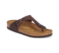 Mules Birkenstock Gizeh Cuir W Marron - 40
