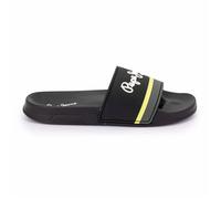 Claquettes Pepe Jeans Beach Slider Portobello noir vert clair blanc - 41