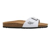 Mules blanches doublure biologique Pepe Jeans pour femme 41