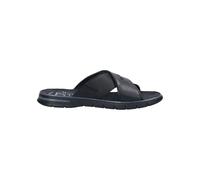 Bugatti Mules d'été homme en cuir et textile Noir 42 EU