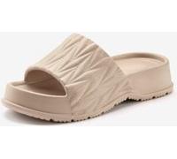 Mules chaussures de bain estivales avec semelle compensée tendance - French Connection - beige BEIGE 39