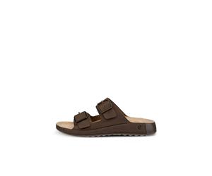 Mules compensÃ©es avac boucle Ecco Cozmo Marron 40