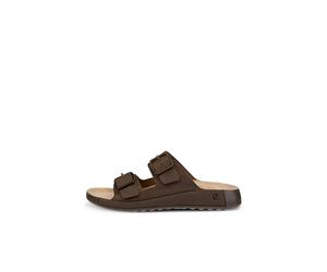 Mules compensÃ©es avac boucle Ecco Cozmo Marron 42