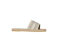 Mules compensÃ©es en toile femme Superdry Beige 37