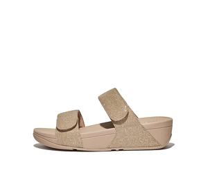 Mules compensÃ©es femme FitFlop Lulu Adjustable Beige 40