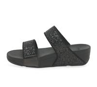 Mules compensÃ©es femme FitFlop Lulu Slide Noir 38