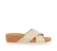 Mules compensÃ©es femme Gioseppo Bandrele Beige 38