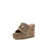 Mules compensÃ©es femme Guess Evenza Blanc 41