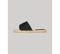 Superdry Canv Overlay Sandals Noir EU 39 Femme