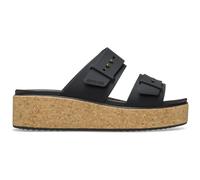 Mules compensÃ©es fille Crocs Brooklyn Cork Noir 34/35