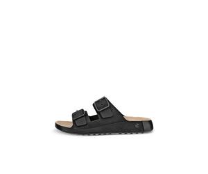 Mules compensées avac boucle Ecco Cozmo Noir 43