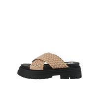 Mules compensées femme Buffalo Lennox Beige 41