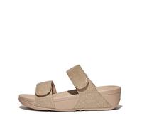 Mules compensées femme FitFlop Lulu Adjustable - latte beige 42