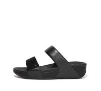 Mules Compensées Femme Fitflop Lulu Hotfix Noir