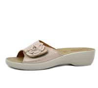 Mules compensées - Femme - FLY FLOT - Simili Cuir - Beige 38