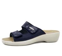 Mules compensées - Femme - FLY FLOT - Simili Cuir - Bleu 41
