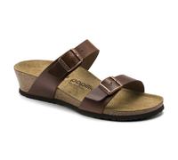 Mules compensÃ©es femme Birkenstock Tessa Marron 41 Ãtroit