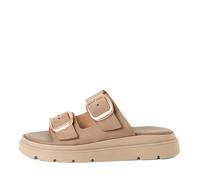 Tamaris Mule femme à talon compensé en cuir beige 37 EU