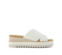 Mules compensÃ©es femme Toms Diana Blanc 37,5
