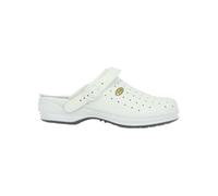 Mules compensées SCHOLL NEW BONUS en cuir blanc pour femme 37