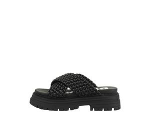 Mules compensées Vegan Nappa Buffalo Lennox Cross Noir 40