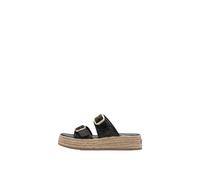 Mules cuir femme Tamaris Noir 37