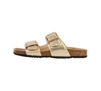 Geox Femme D BRIONIA R I Sandale Plate, Lt Gold, 37 EU