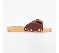 Mules cuir pescura bordeaux starlight semelle effet bois Femme SCHOLL 40