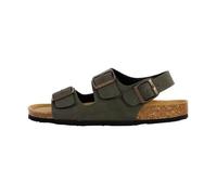 Mules Cuir Plakton Baku - Kaki 41