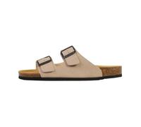 Mules Cuir Plakton Barna - Beige 42