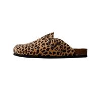 Mules Cuir Plakton Blogg - Léopard 40