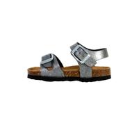 Mules Cuir Plakton Lisa - Noir-Argent 28
