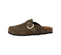 Mules Cuir Tamaris - Olive 38