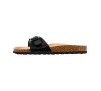 Mules Cuir The Divine Factory Noga Lorean Edge - Noir Vernis 40