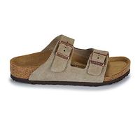 Birkenstock - Arizona Kids Suede Leather - Sandales enfant Taupe - 27 - Normal