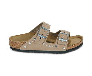 Mules enfant filles BIRKENSTOCK Arizona Kids Rivet Beige 34