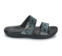 Mules enfant filles Crocs CLASSIC CROCS GLITTER SANDAL K Noir 34 / 35