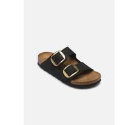 Mules et sabots Birkenstock Arizona Big Buckle Nubuck - Narrow pour Femme 37 Noir