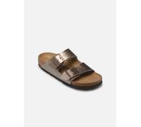 Mules et sabots Birkenstock Arizona Birko Flor - Narrow pour Femme 36 Or et bronze